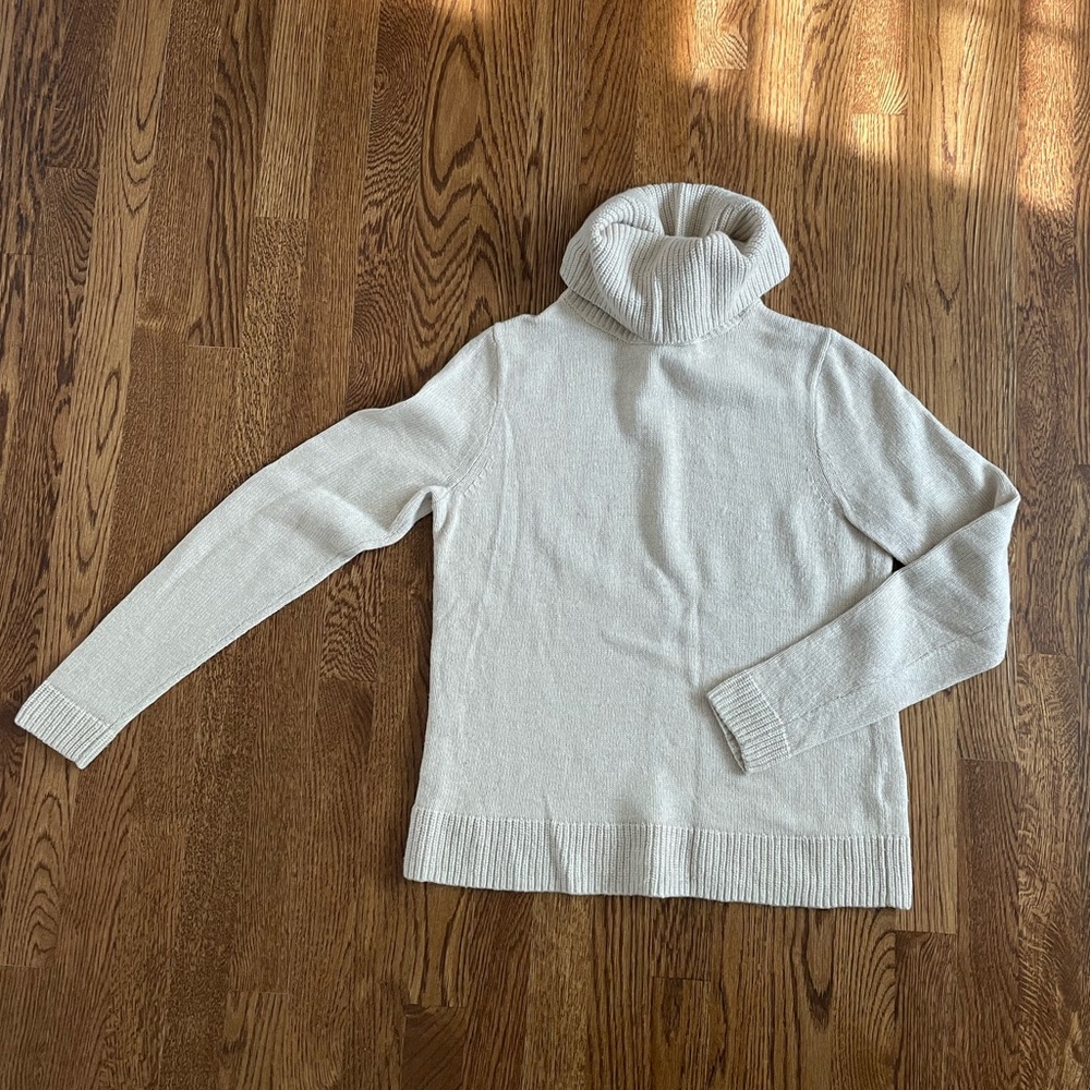 J. Crew Merino Wool Blend Turtleneck Sweater